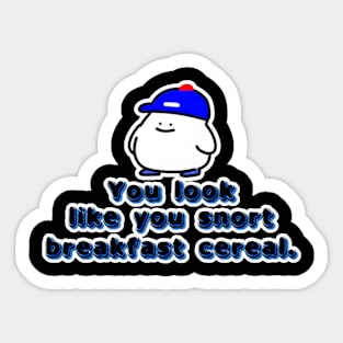 Bixby Blobberry - Breakfast Cereal Sticker